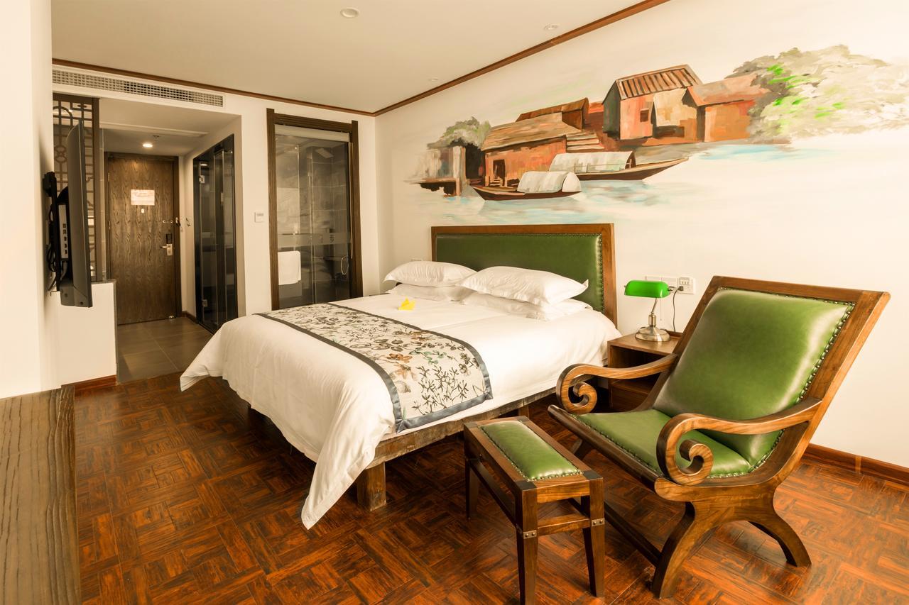 Nostalgia Hotel Near Tianjin Polar Ocean Word- Tianjin Fonte Joy World, 10 Minutes Drive Away From Tianjin Tanggu High-Speed Railway Station, Free Ice-Cream, Mineral Water, Snacks And Laundry Service, English Communication Well מראה חיצוני תמונה