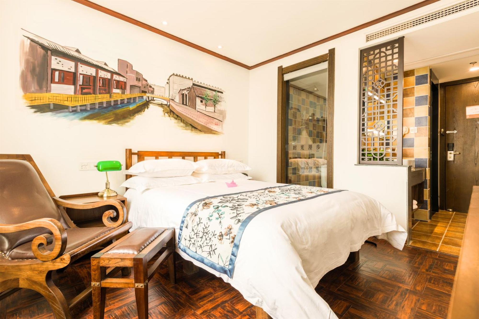 Nostalgia Hotel Near Tianjin Polar Ocean Word- Tianjin Fonte Joy World, 10 Minutes Drive Away From Tianjin Tanggu High-Speed Railway Station, Free Ice-Cream, Mineral Water, Snacks And Laundry Service, English Communication Well מראה חיצוני תמונה